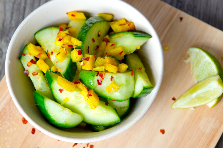 Chile-Lime Cucumbers