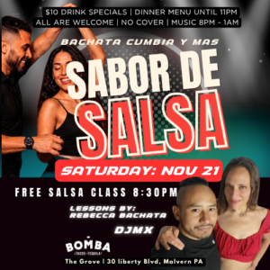 Nov 21 - Salsa Night Malvern